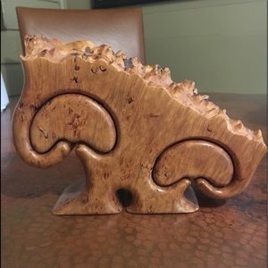 Maple Burl Trinket Box